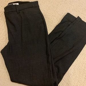Express Skinny Mid Rise Grey Pants, size 10r